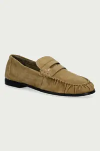 Steve Madden mocasini pentru femei din piele întoarsă Muse-SM
