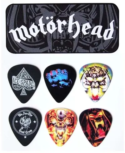 Pene pentru chitară Dunlop - Motörhead Album Art, 0.73 mm, 6 buc.