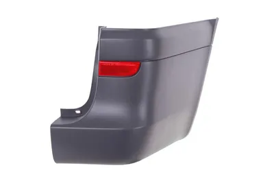 Flaps bara protectie Spate Dreapta cu reflector; model lung, gri inchis potrivit MERCEDES VITO / MIXTO W639, VITO W639