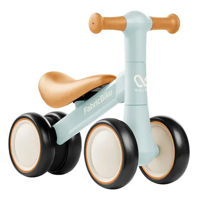 Walker - Bicicletă de echilibru pentru bebeluși 10-24 luni, 4 roți. Blue