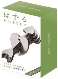 Puzzle logic metalic Hanayama - Cast Puzzle Arrows Huzzle