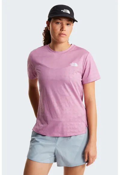 Tricou pentru fitness Flex - Alb/Roz deschis