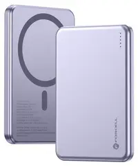 Baterie portabilă Forcell - F-Energy Slim F5K9, 5000 mAh, MagSafe, mov