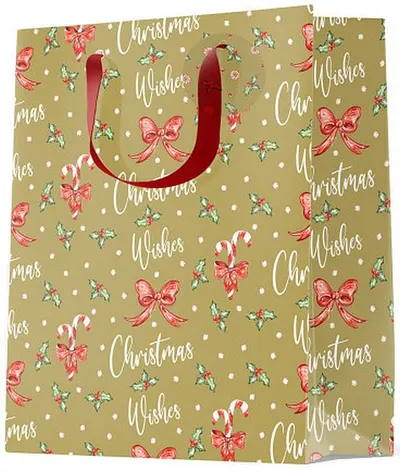 Punga cadou S. Cool - Christmas Wishes, L