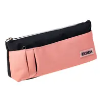 Penar tip etui, 2 fermoare, Ecada, 78644RZ