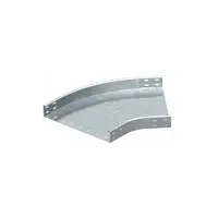 Piesa imbinare Cot 45° pentru jgheab metalic H 35 mm,latime 150mm