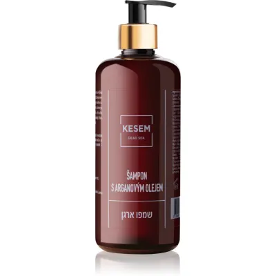 KESEM Argan Shampoo with Dead Sea Minerals sampon cu argan cu minerale din Marea Moartă 500 ml