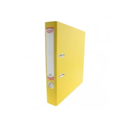 Biblioraft plastifiat 50 mm DACO, galben - BP150G