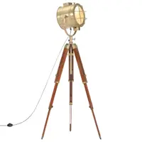 Gossi lampa de podea trepied, 165 cm, lemn masiv de mango