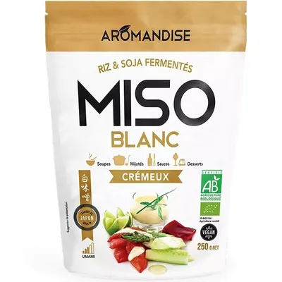 Pasta miso alba bio 250g Aromandise
