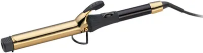 Ondulător de păr profesional GammaPiu - Iron Clip XL, 230°C, 32 mm, negru/auriu