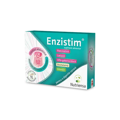 Enzistim, Antibiotice | 15 cpr gastrorezistente