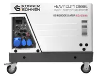 Generator invertor diesel în carcasă insonorizată KS 6500iDE S ATSR