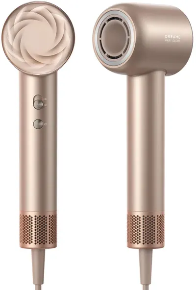 Uscător de păr Dreame - Hair Glory Mix, 1600W, 4 trepte, auriu