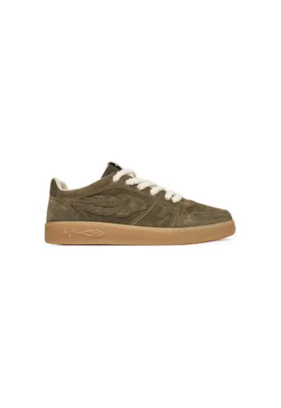 Pantofi sport barbati - BB5003 PX002 - Piele naturala - 44 EU - Verde