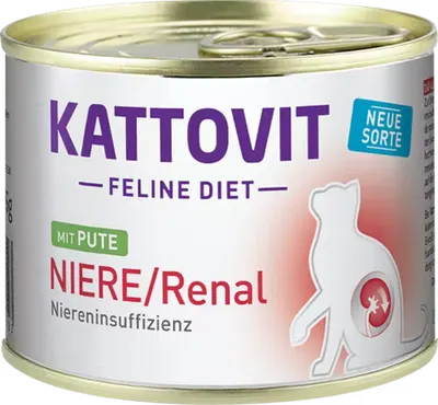 Conserva Kattovit Renal, Curcan, 185 g