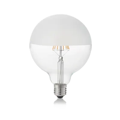 Sursa luminoasa E27 08W GLOBO D125 SATINATA 3000K