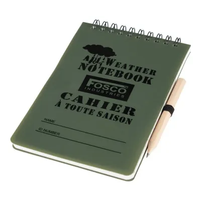 Carnet de notite impermeabil cu creion – 148×105 mm (A6) - Default Title