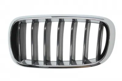 Grila radiator Stanga BASIS, crom negru potrivit BMW X5 F15, F85, X6 F16, F86 2.0D-4.4 2013-2019