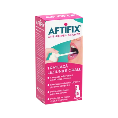 Spray oral Aftifix, Fiterman Pharma | 20 ml