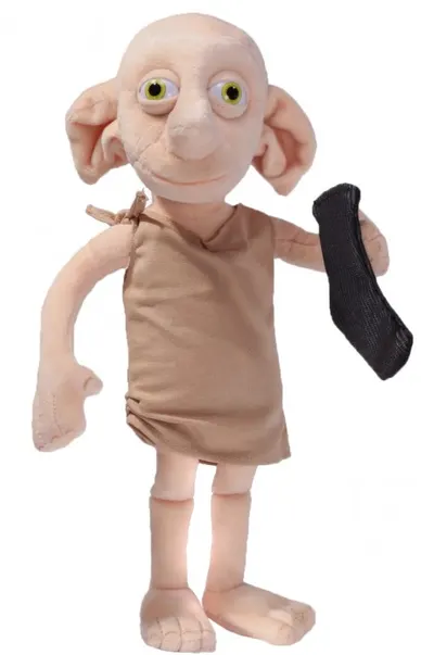 Figurină de plus The Noble Collection Movies: Harry Potter - Dobby (Interactive), 32 cm