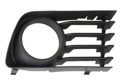 Grila bara Fata Dreapta cu orificii proiector ceata, plastic, negru potrivit TOYOTA PRIUS 09.03-12.09 08.03-03.09