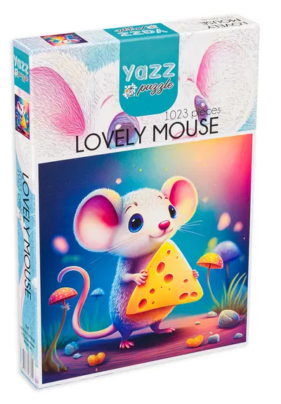 Puzzle Yazz Puzzle din 1023 de piese - Lovely Mouse