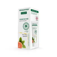 Crema de fata pentru ten gras cu Aloe Vera cu grapefruit, 75 ml, Leonard Radutz Formula, VivaNatura