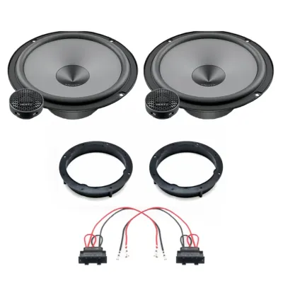 Pachet difuzoare auto Hertz Uno dedicat usi fata Skoda Rapid 2012-, RMS 75W