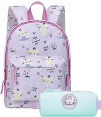 Set școlar Kstationery - Rucsac pentru grădiniță Magical Day cu penar Little One Cat