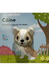 Carte cu papusa de deget: Caine