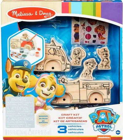 Set de creatie Melissa & Doug - Vehiculele din Patrula Catelusilor