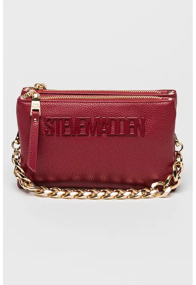 Geanta crossbody din piele ecologica cu logo Nicco - Rosu