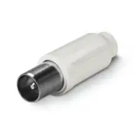 Stechernstraight Thermoplastic White Ø9,5mm