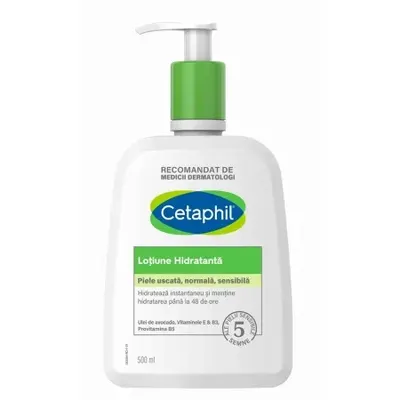 Lotiune hidratanta pentru fata si corp, 500 ml, Cetaphil
