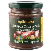 Pasta din Masline Negre Kalamata Ecologica/Bio 190g