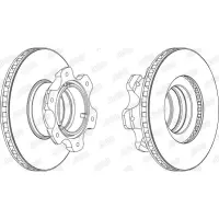 Disc frana JURID 567763J