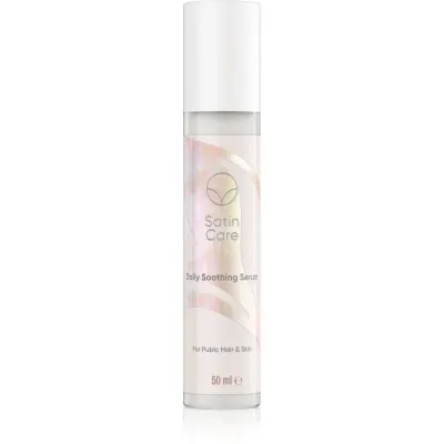 Gillette Satin Care For Pubic Hair&Skin ser calmant pentru ajustarea liniei bikinilor 50 ml