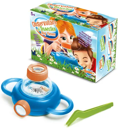 Set de cercetare Buki Nature - Lupa pentru insecte