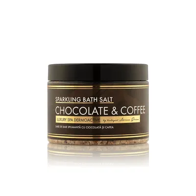Sare de baie cu aroma de ciocolata si cafea Luxury SPA Dermoactive, 600g, Lotus Cosmetics