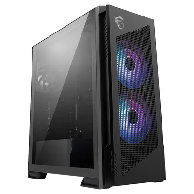 Cutie MSI - MPG VELOX 300R PZ Airflow, mid tower, negru/transparent