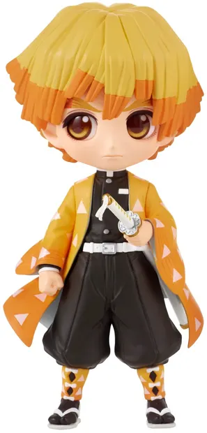 Statuetă Banpresto Animation: Demon Slayer - Zenitsu Agatsuma II (Ver. A) (Q Posket), 14 cm