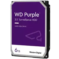 HDD Video Surveillance WD Purple 6TB CMR, 3.5'', 256MB, SATA, TBW: 180