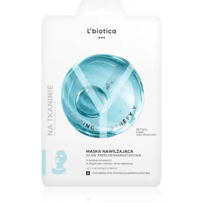 L’biotica Lifting Y Zone masca faciala hidratanta antirid 1 buc