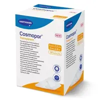 Plasturi transparenti cu compresa sterila COSMOPOR 5 x 7.2 cm, Hartmann | 50 plasturi