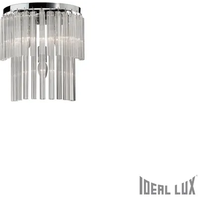 Aplica Elegant, 3 becuri, dulie E14, L:300 mm; H:325 mm; Transparenta