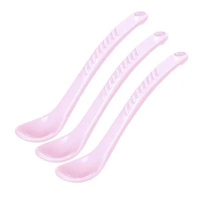 Set 3 lingurite Twistshake Cutlery Pastel - Roz, 4 luni+