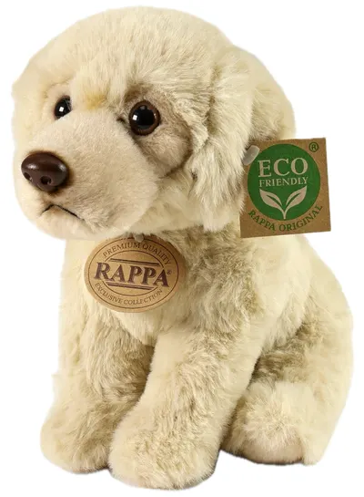 Jucărie de pluș Rappa Soft Collection - Câine de munte din Pirinei, 23 cm