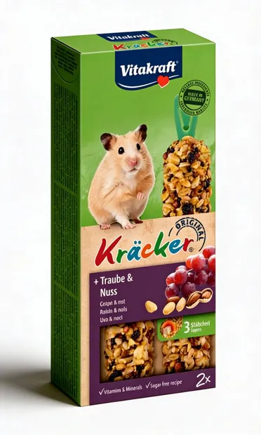 Vitakraft Baton Hamster Struguri/Nuci 2 Buc