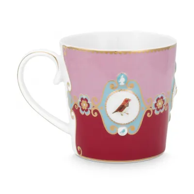 Cană porțelan, Pip Studio, 250 ml, colecția Love Birds